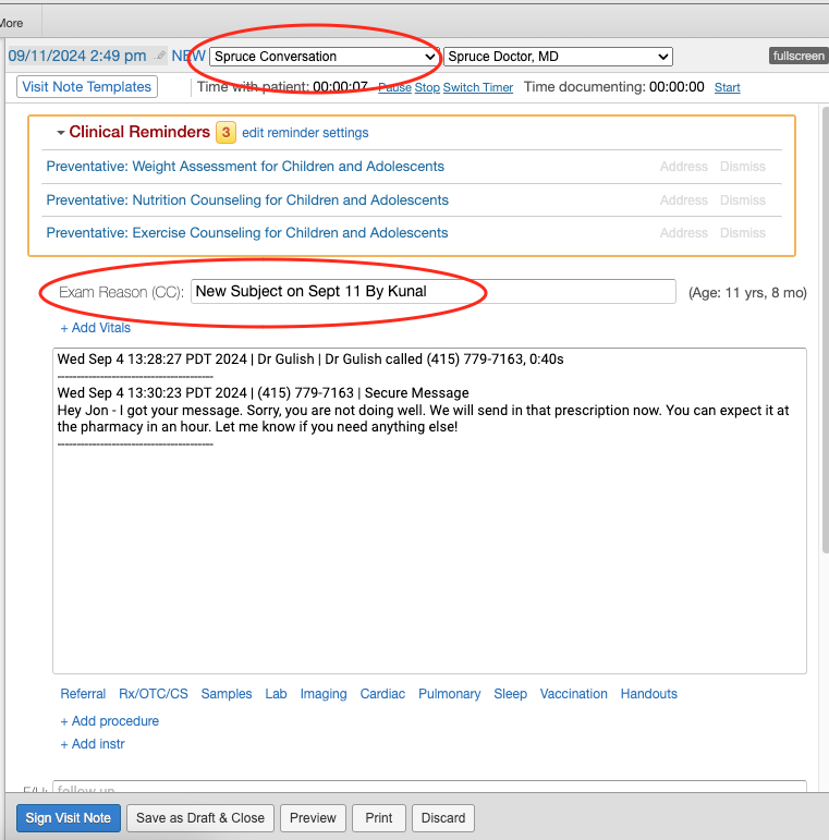 Selective Sync Visit Note Example.png
